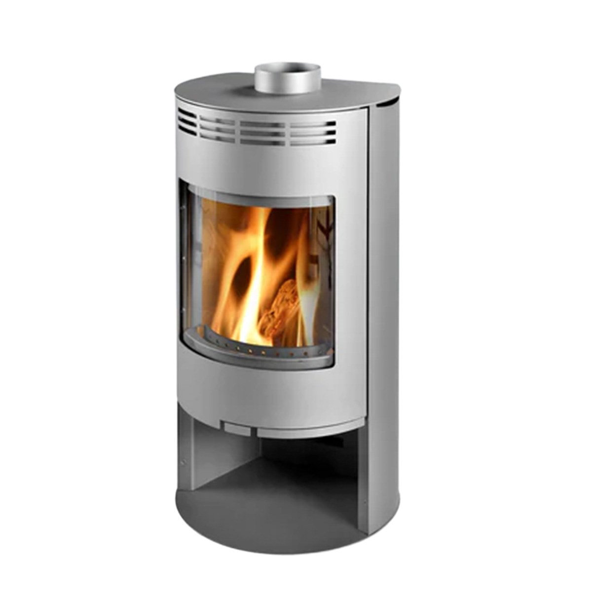 Braskamin Zaragoza Grå