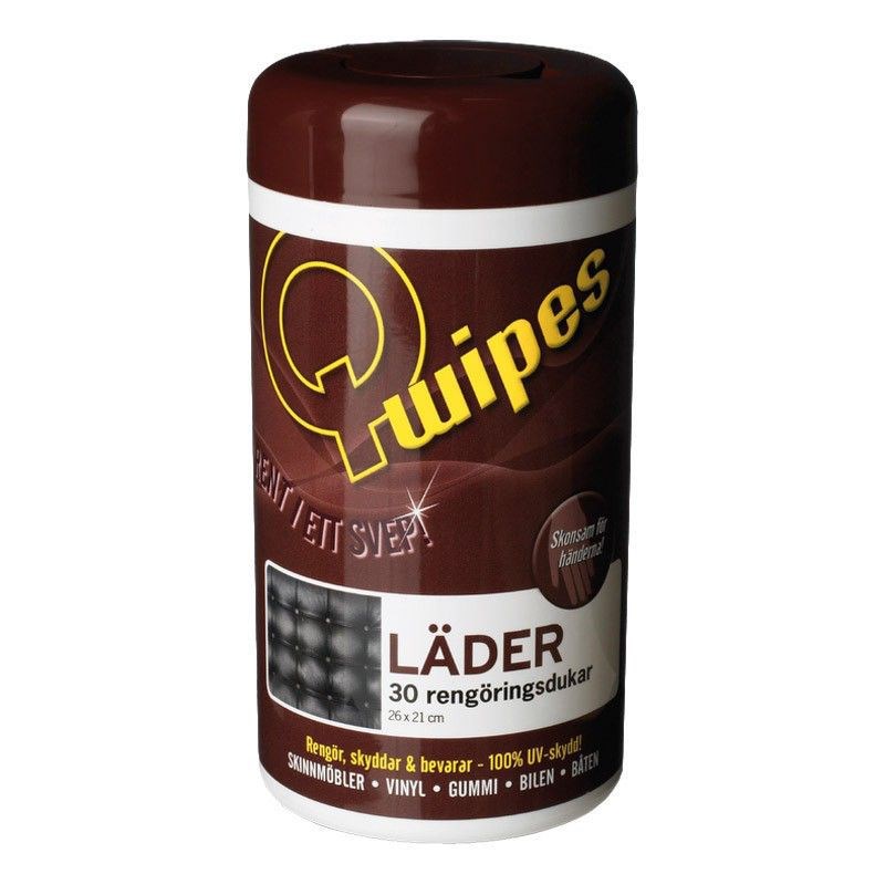 Rengöringsduk Q-wipes Läder 30st