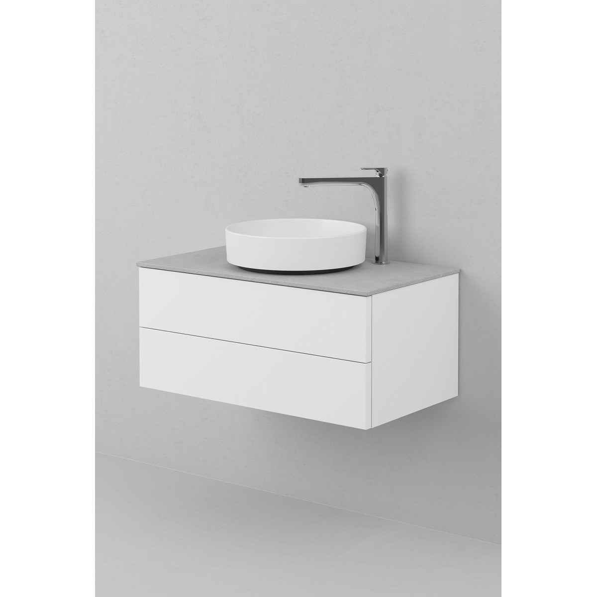 Kommod Air Solid 80x45cm, Premium White