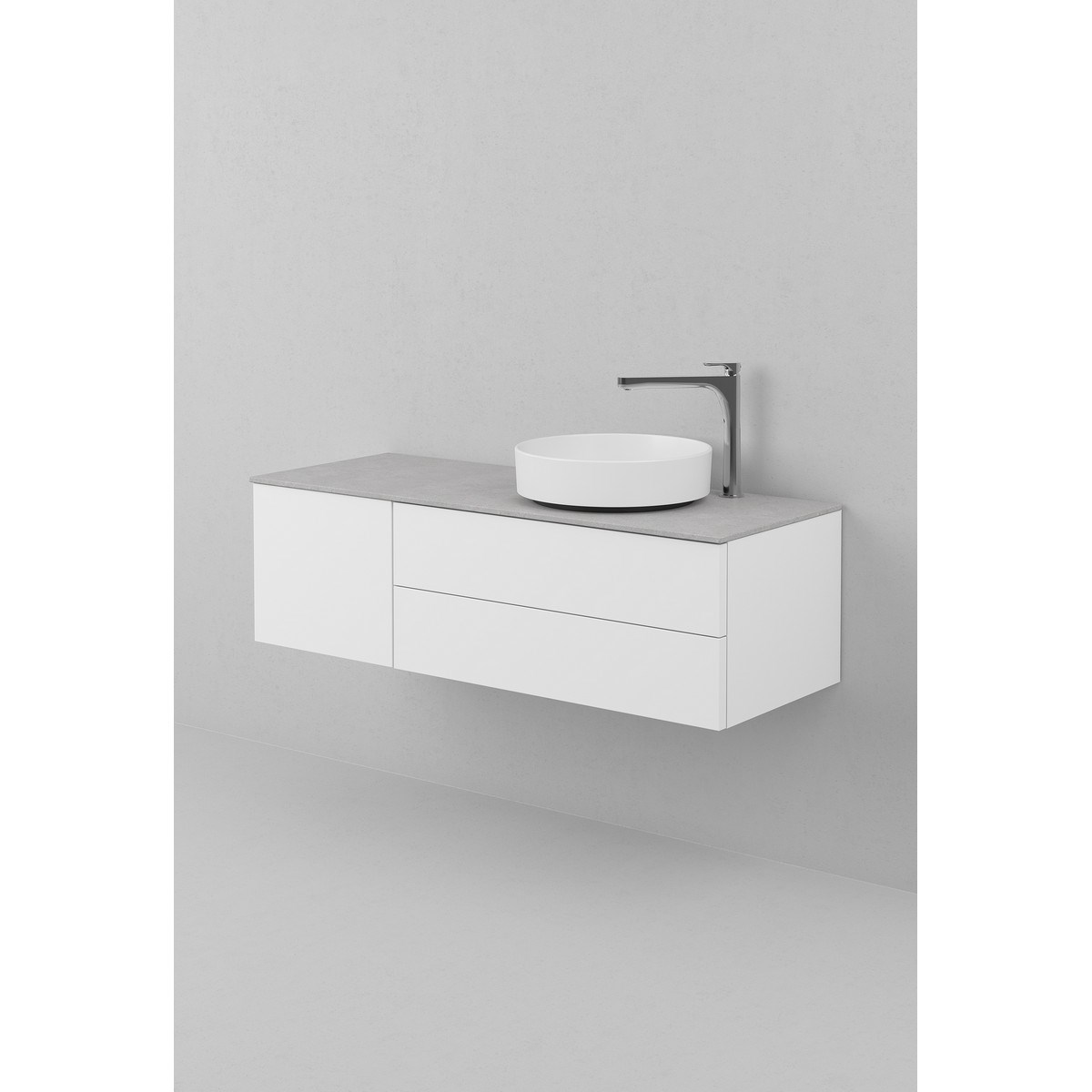 Kommod Air Solid A 120x45cm, Premium White