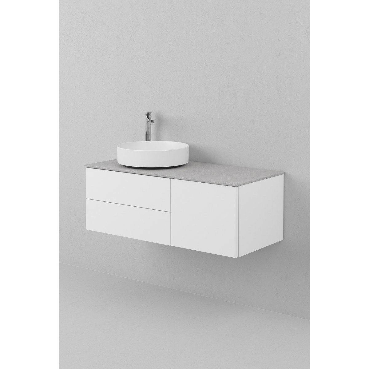 Kommod Air Solid B 100x45cm, Premium White