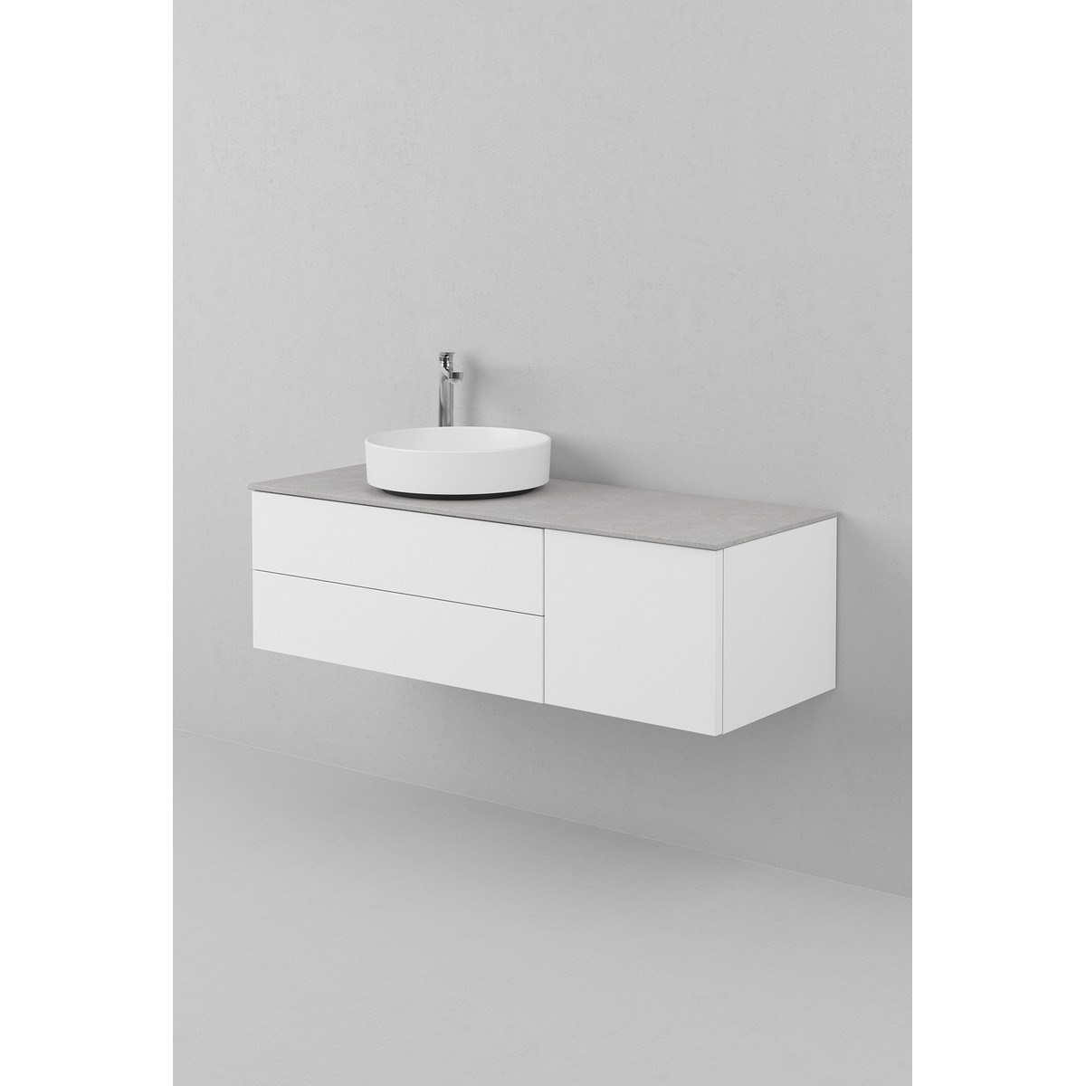 Kommod Air Solid B 120x45cm, Premium White