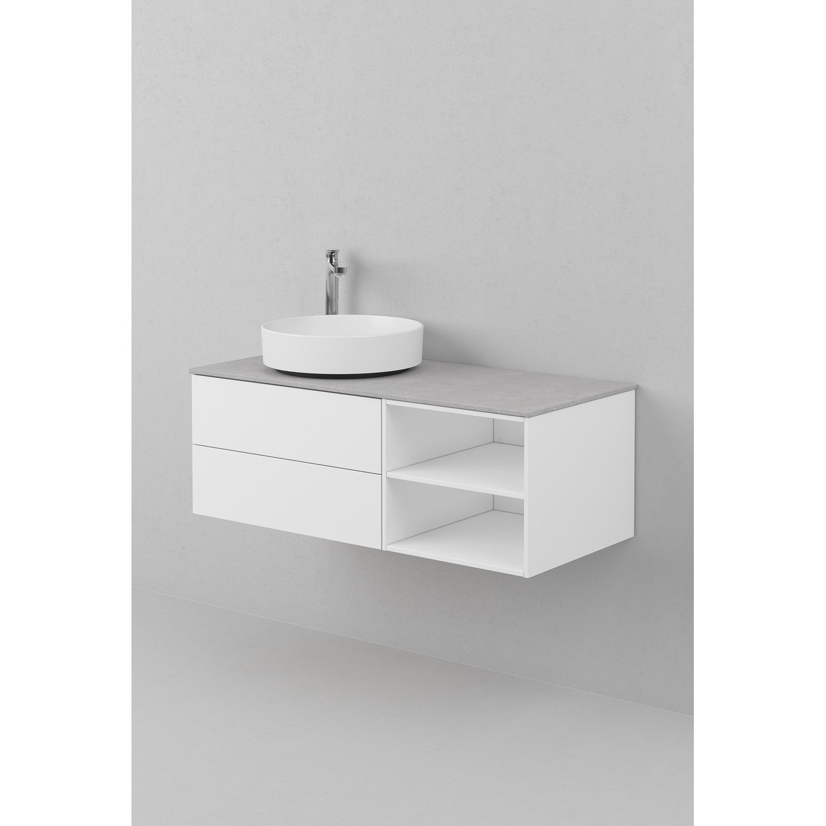 Kommod Air Solid D 100x45cm, Premium White