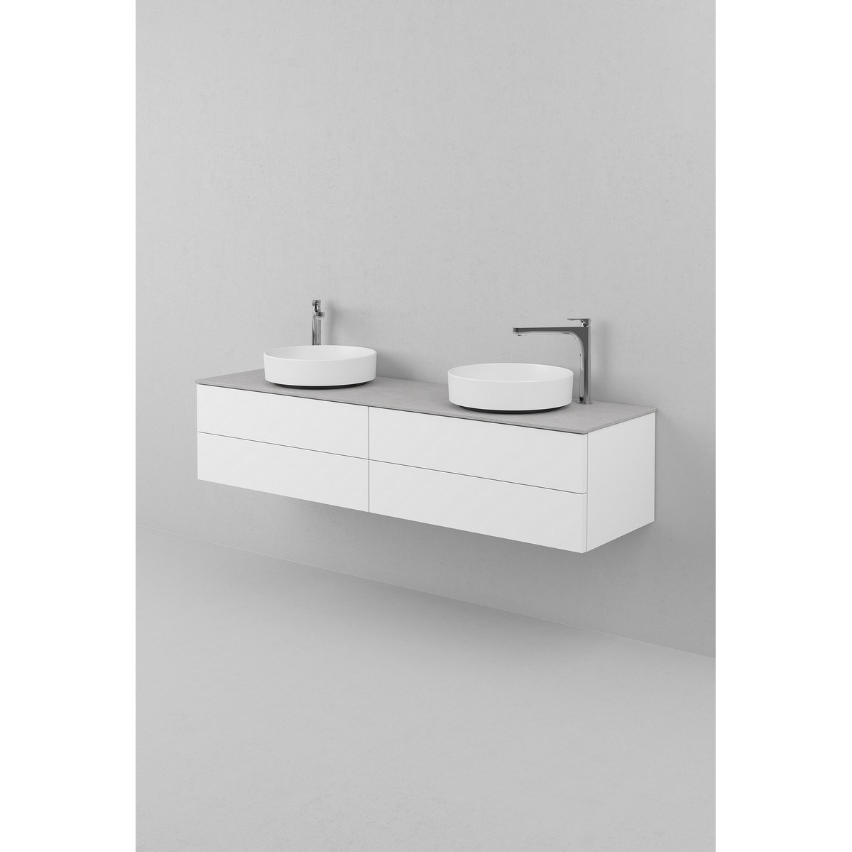 Kommod Air Solid E 160x45cm, Premium White