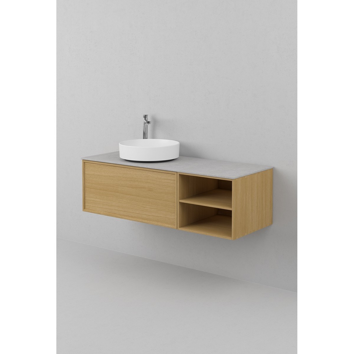 Kommod Air Wood D 120x45cm, Natural Oak