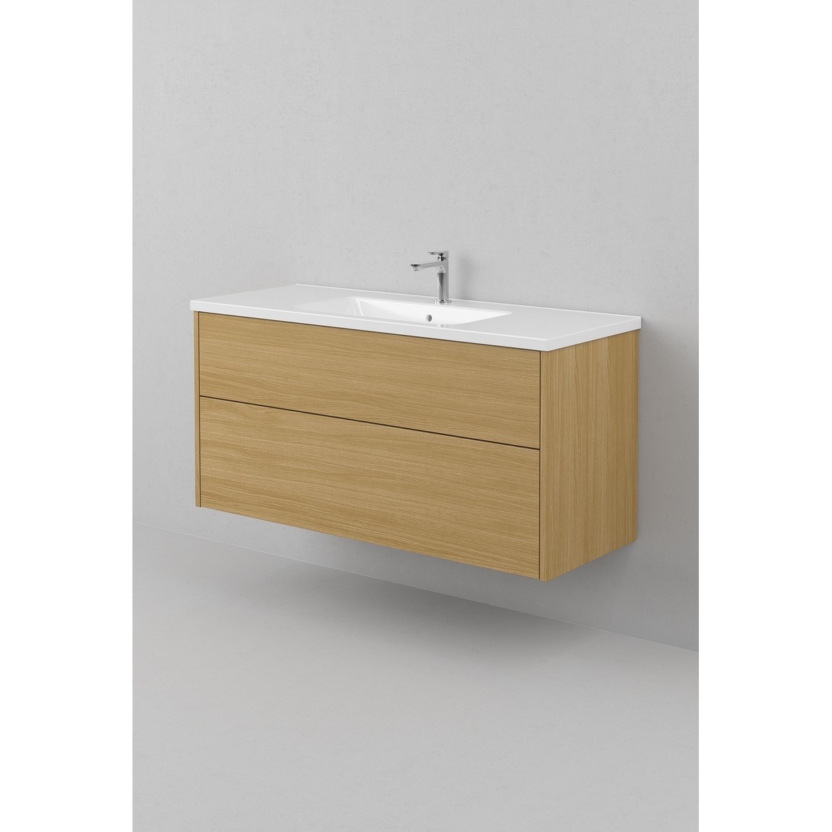 Kommod Grand Solid 120x45cm, Natural Oak, Slät