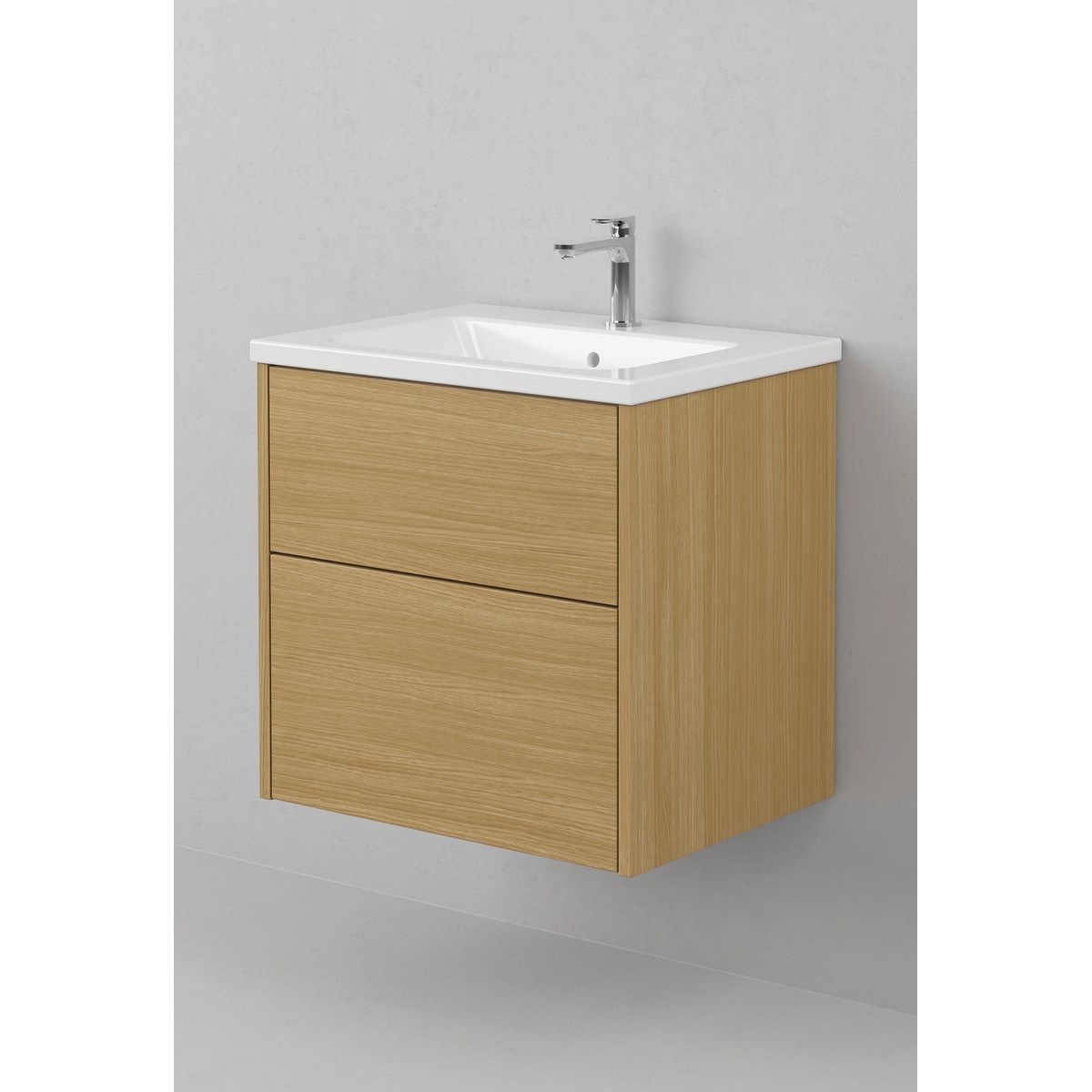 Kommod Grand Solid 60x45cm, Natural Oak, Slät