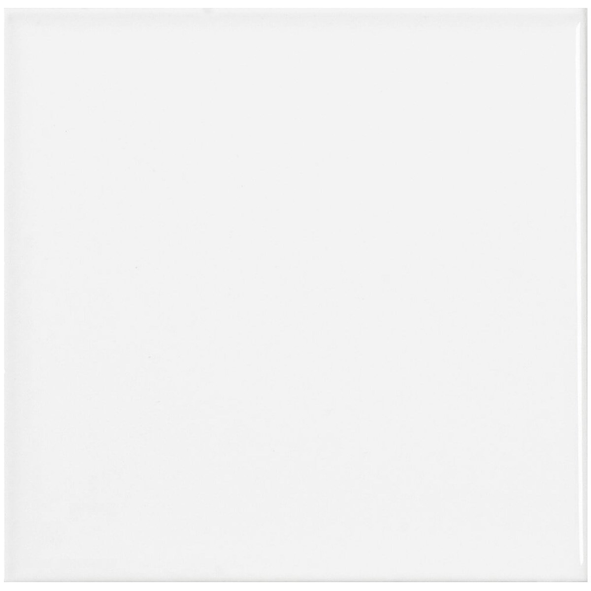 Kakel Blanco Liso Brillo Vit, 15x15cm