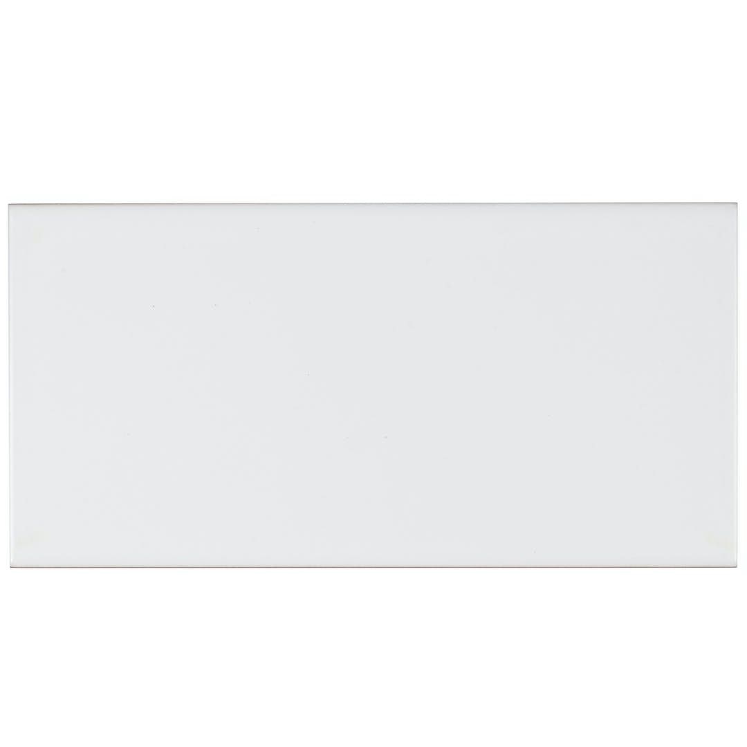 Kakel Blanco Liso Mate Vit, 10x20cm