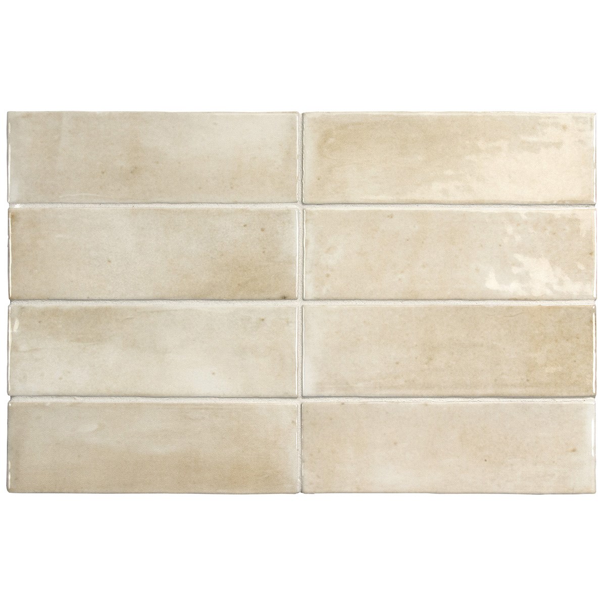 Kakel Coco Canvas Glossy Beige, 5x15cm, Blank