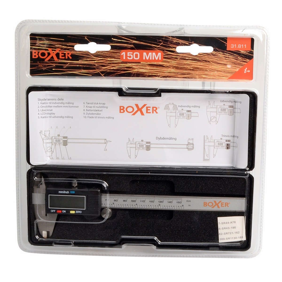 Skjutmått Digitalt 150mm