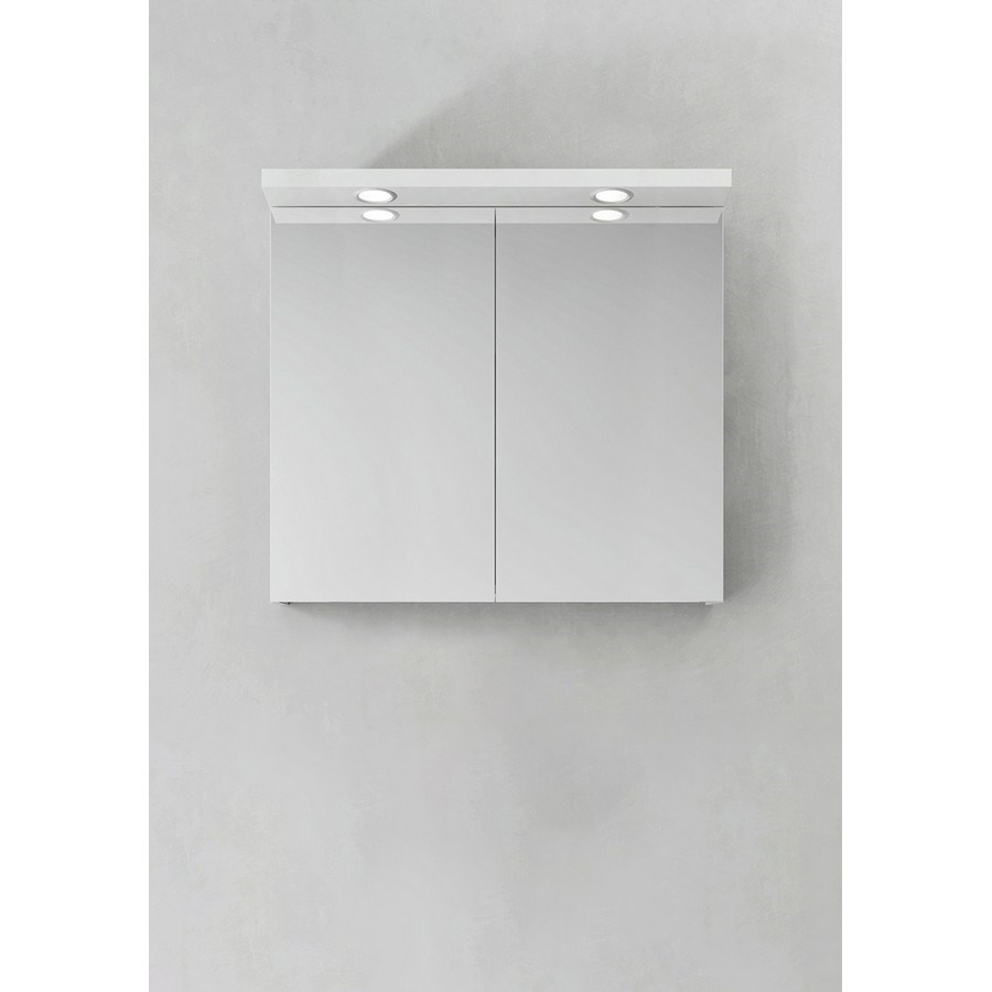 Spegelskåp Store Speg.skå. Ledsp. Vit