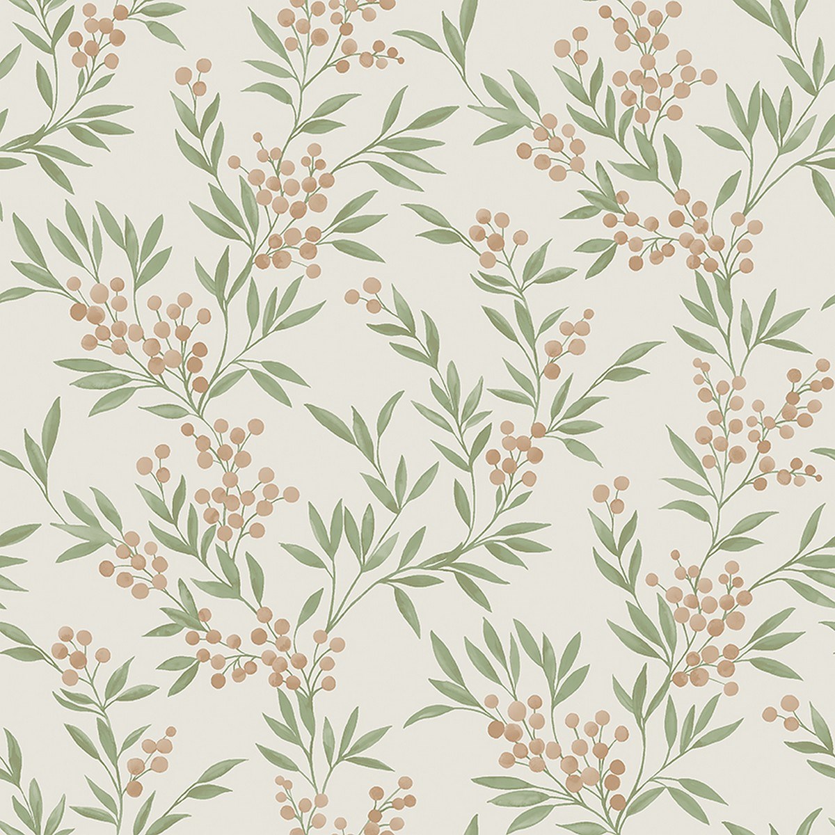 Tapet Woodland Forest Berries 4714