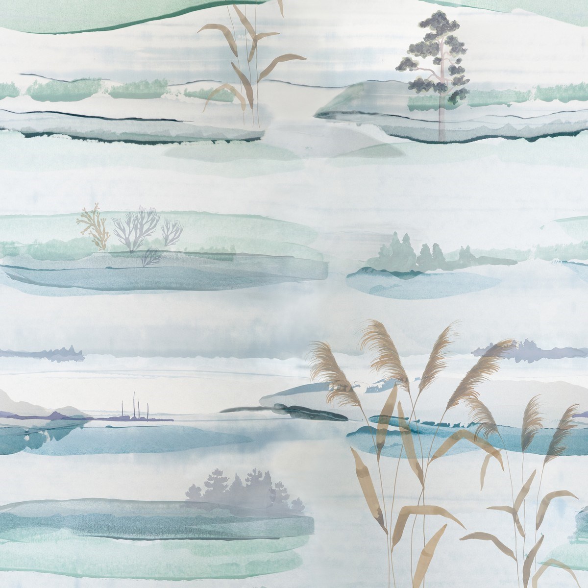 Tapet Hav & Land Kusten 616-01