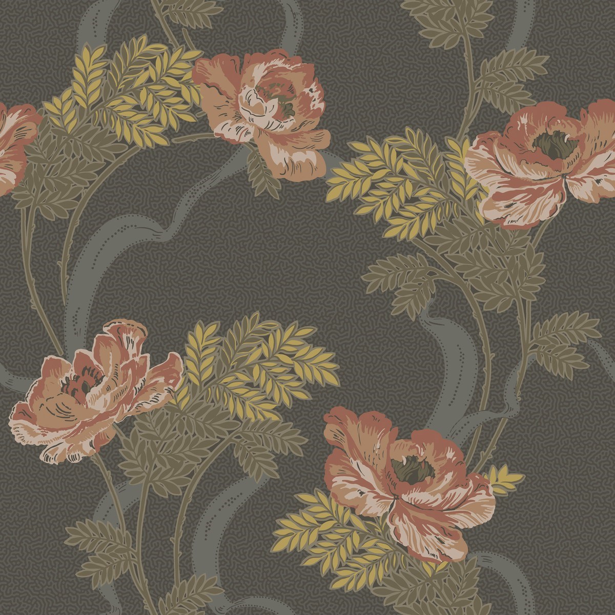 Tapet Gammalsvenska Klassiker 1850–1950 Ovansjö 521-03