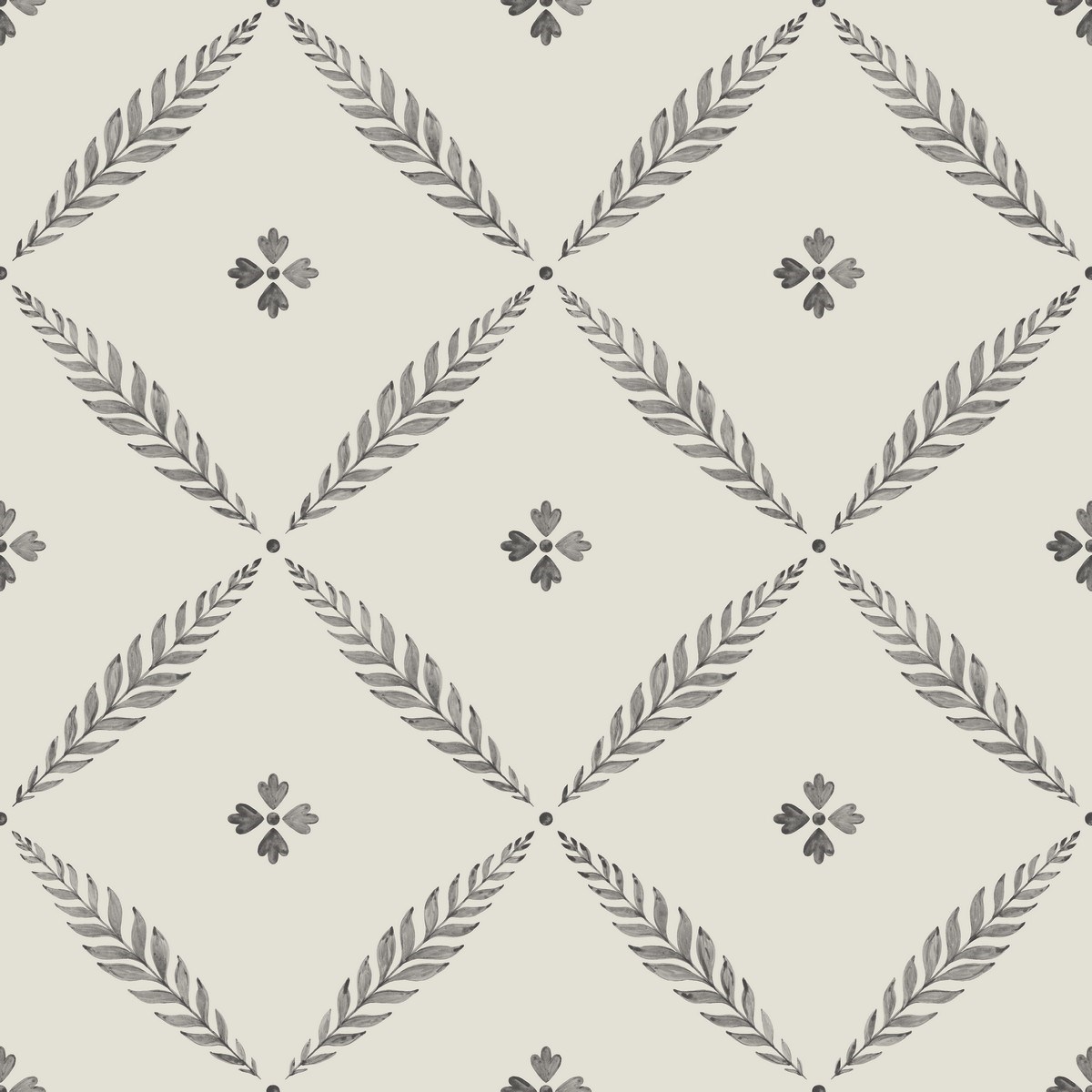 Tapet Blomstermåla Henry 51021