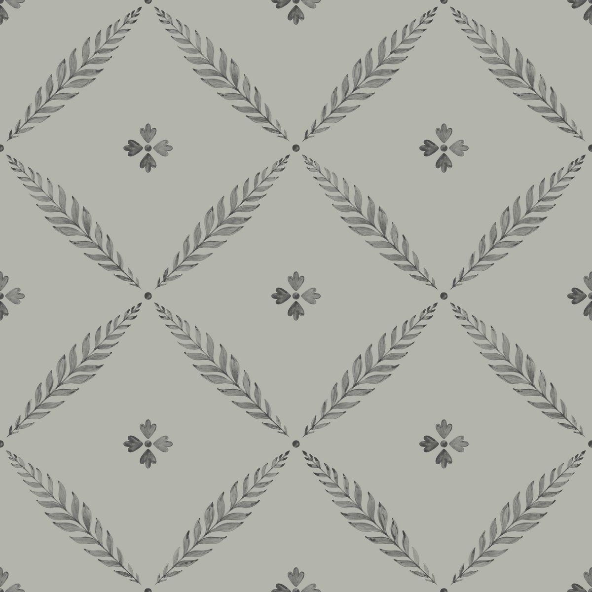 Tapet Blomstermåla Henry 51022