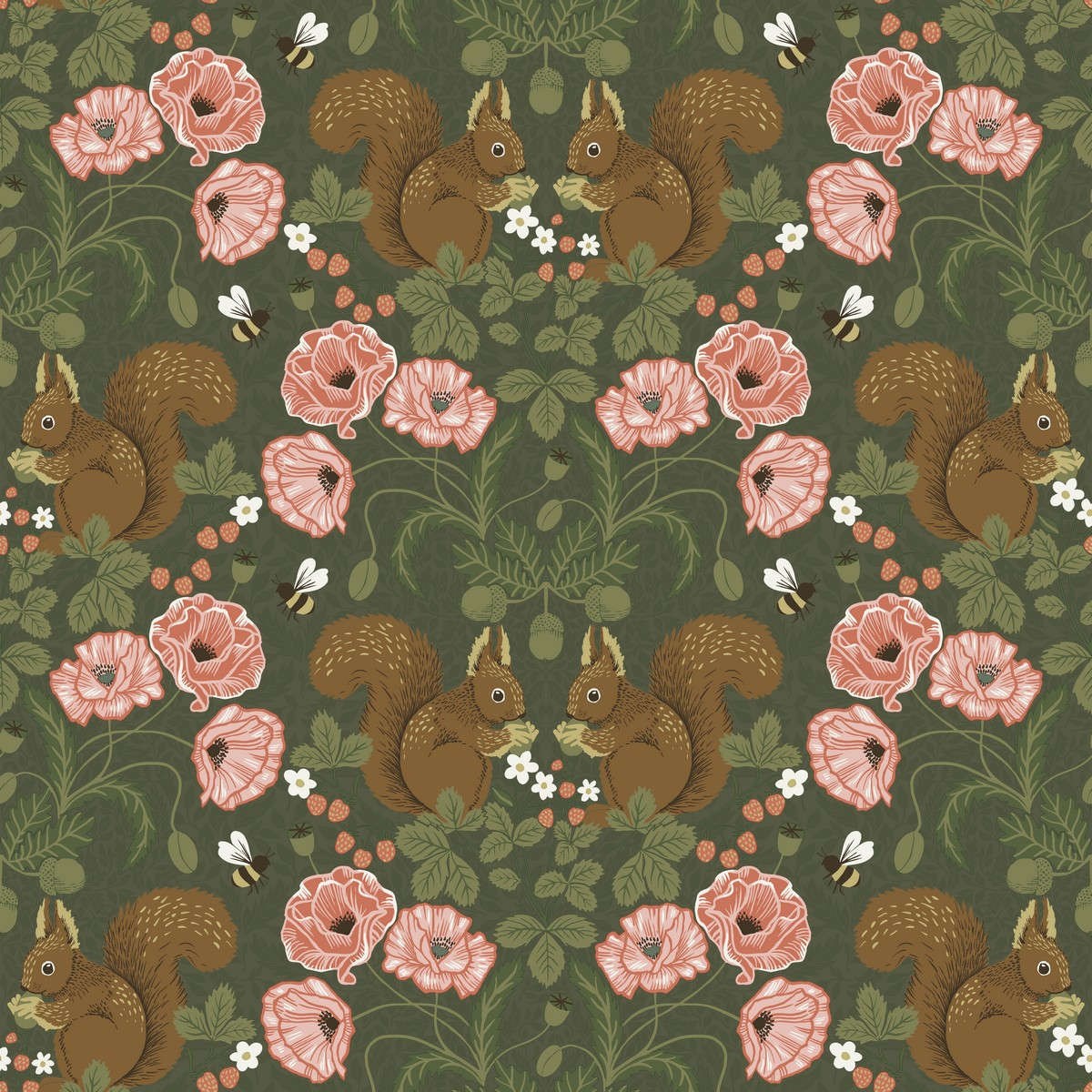 Tapet Grönhaga Kurre 44124