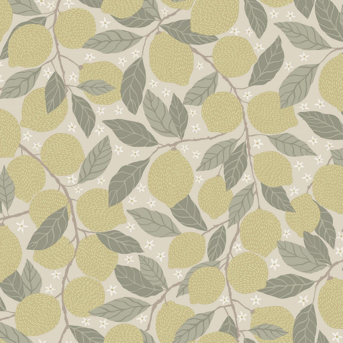Tapet Grönhaga Lemona 44116