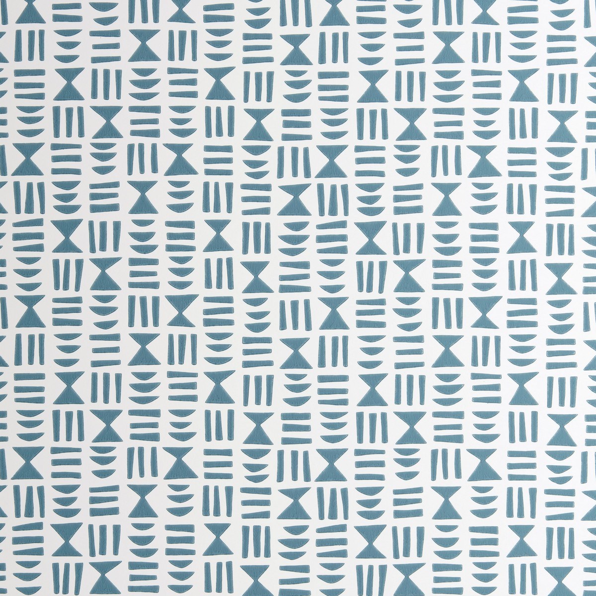 Tapet Kinfolk Heiroglyph Denim Misp1245