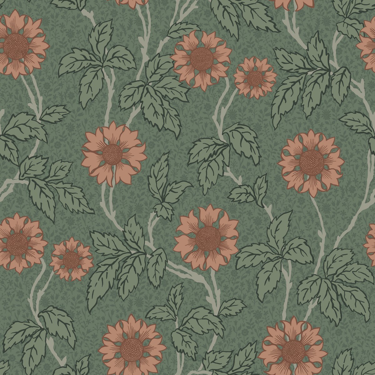 Tapet Lyckebo Solvej 28024