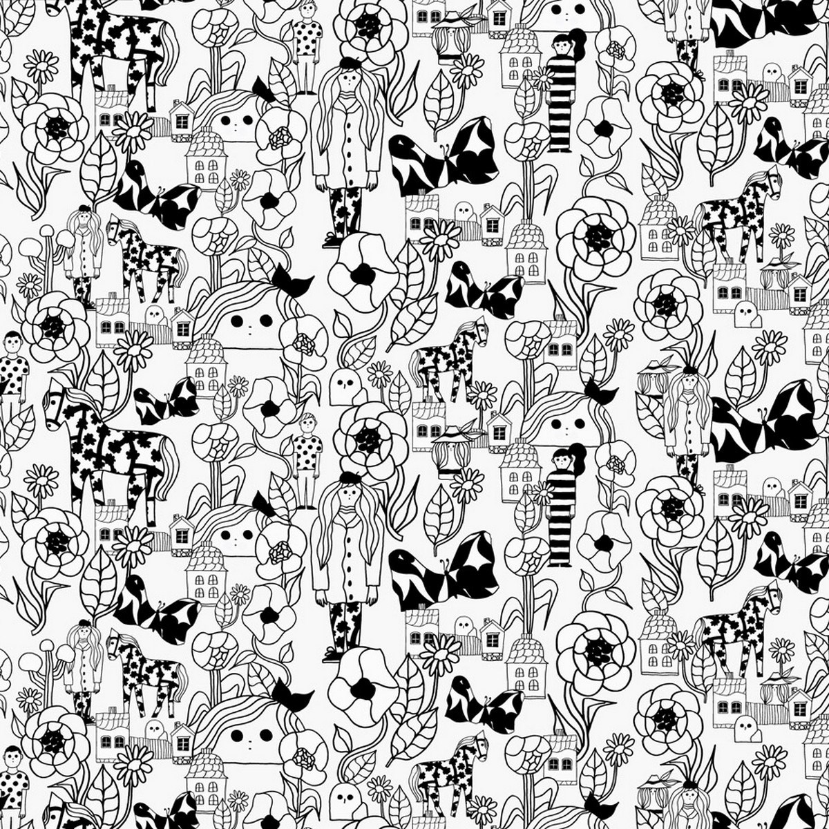 Tapet Marimekko 6 Marikyla 25166