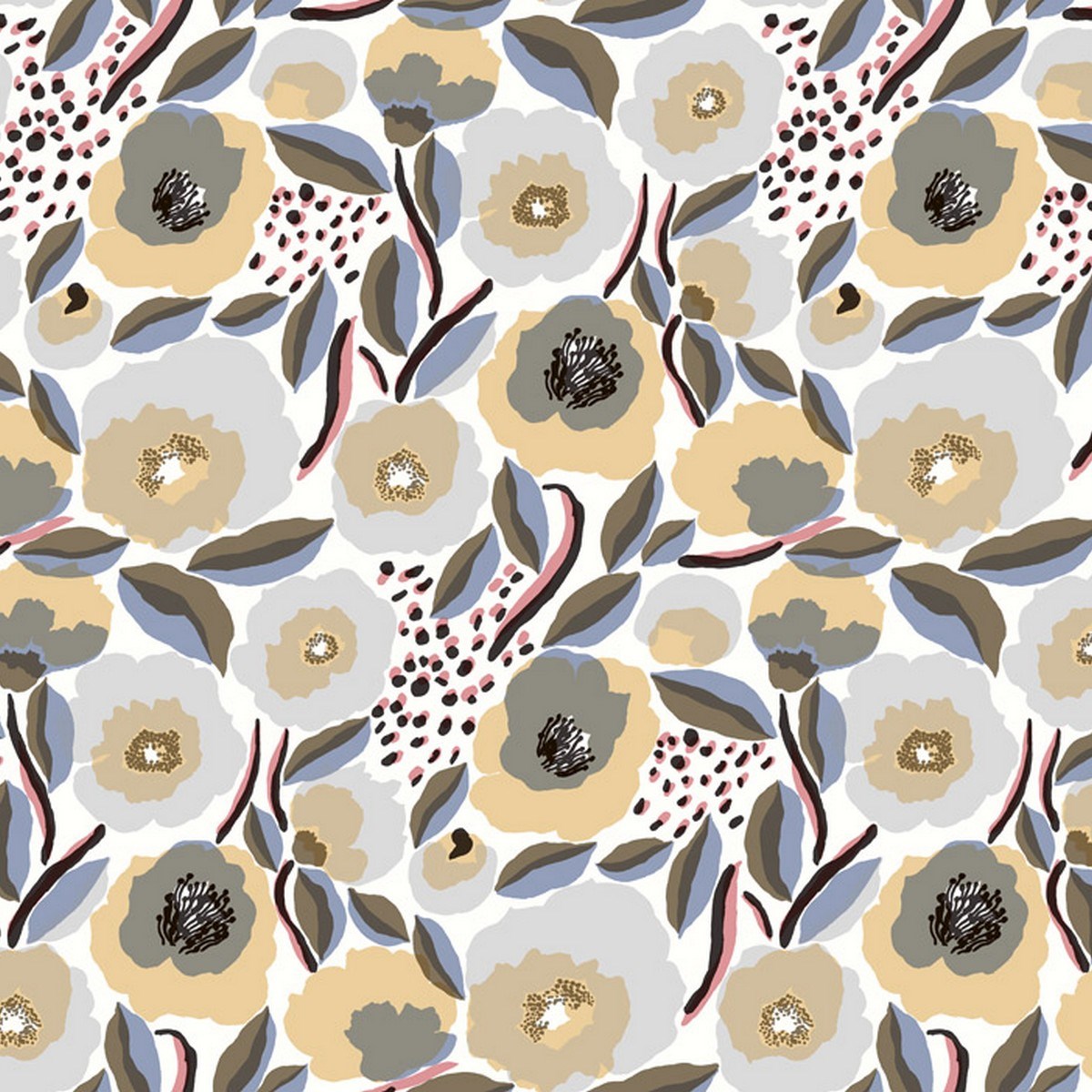 Tapet Marimekko 6 Rosarium 25156