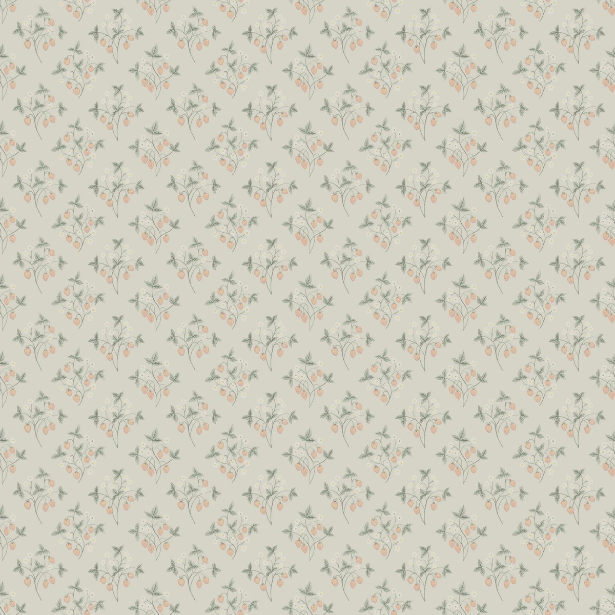 Tapet Rosenlycka Jordgubbar 43122