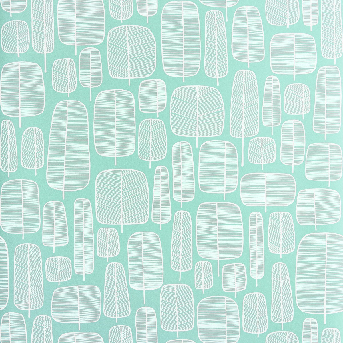 Tapet Signature Little Trees Aquamar Misp1352