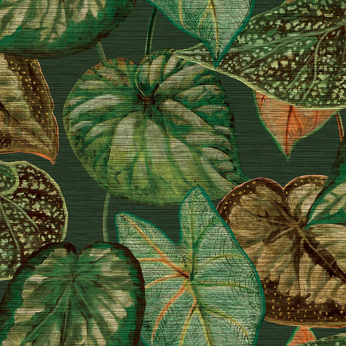 Tapet Tahiti Tropical Leaves Ta25054