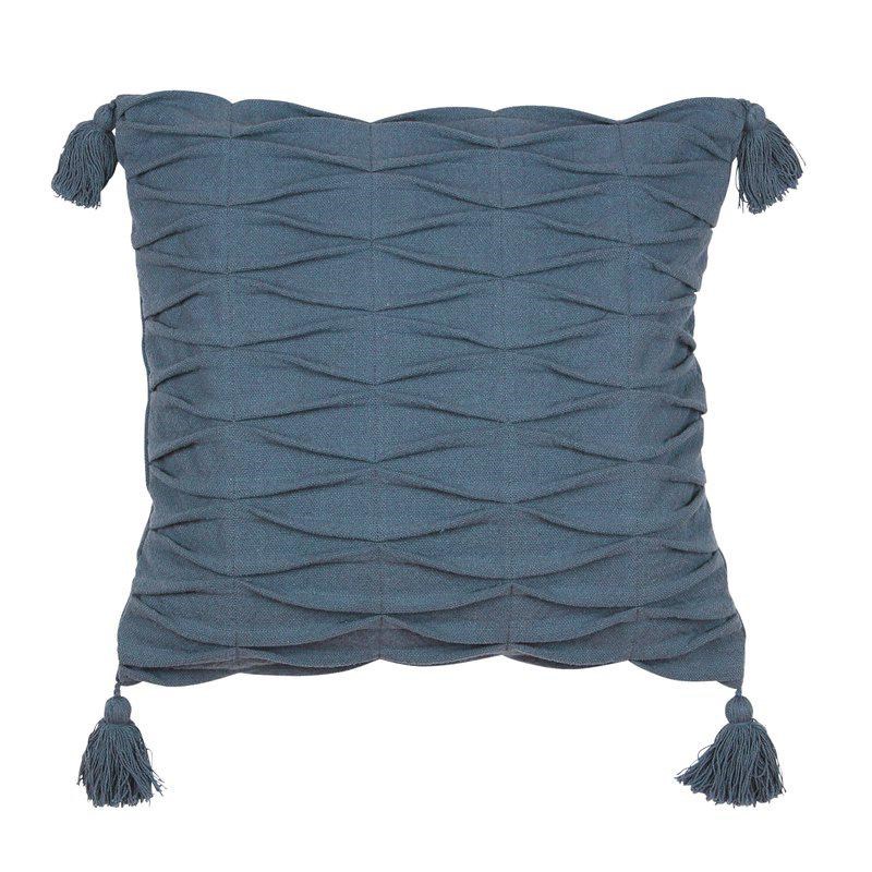 Kuddfodral Soraya Petrol, 48x48cm