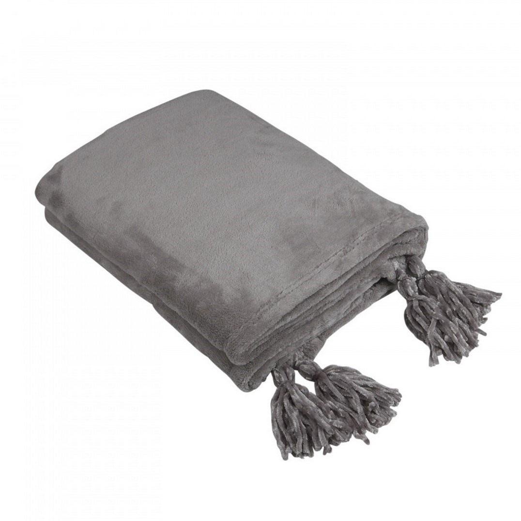 Pläd Noah Ljusgrå, 150x130cm