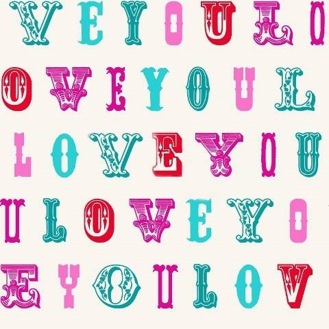 Tapet Love 136832