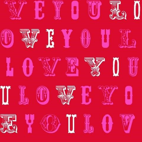 Tapet Love 136834