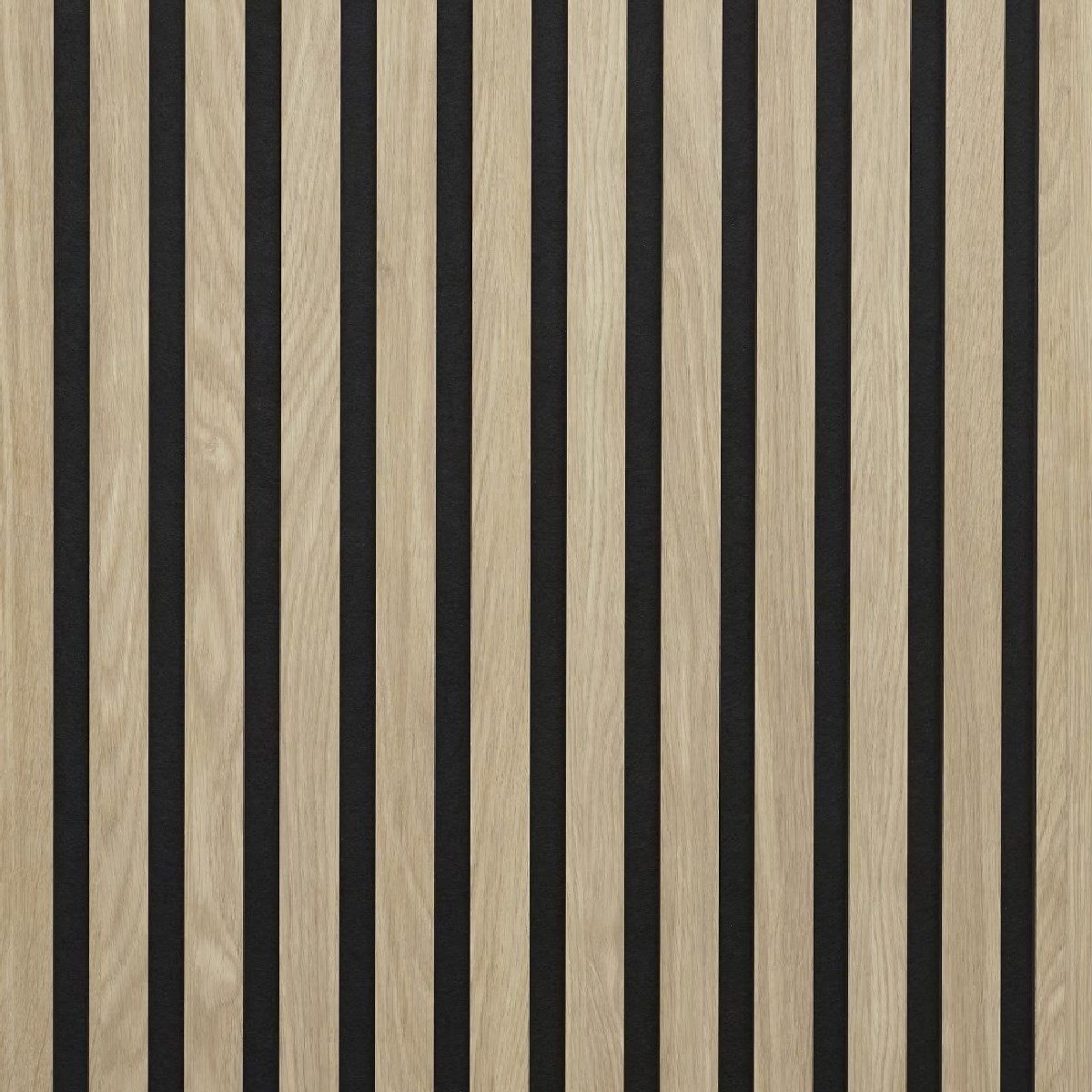 Akustikpanel 12 Ribbor 2780x615x20mm, Oljad Ek