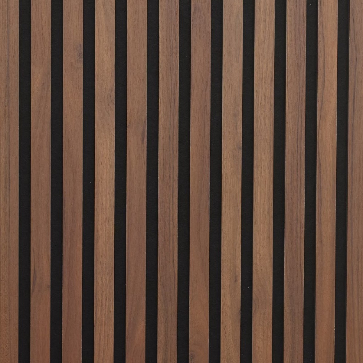 Akustikpanel 12 Ribbor 2780x615x20mm, Valnöt