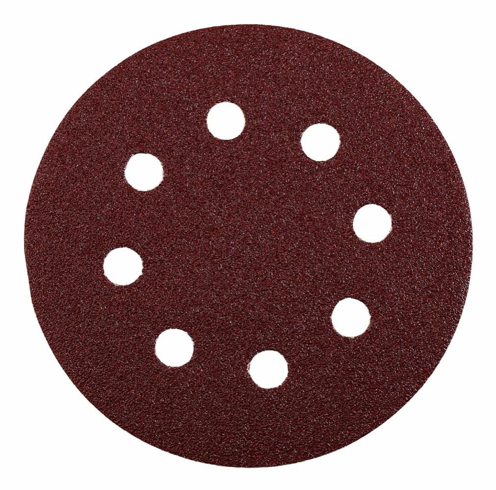 Kardborrerondell PEX 8H Ø125mm K40 5st