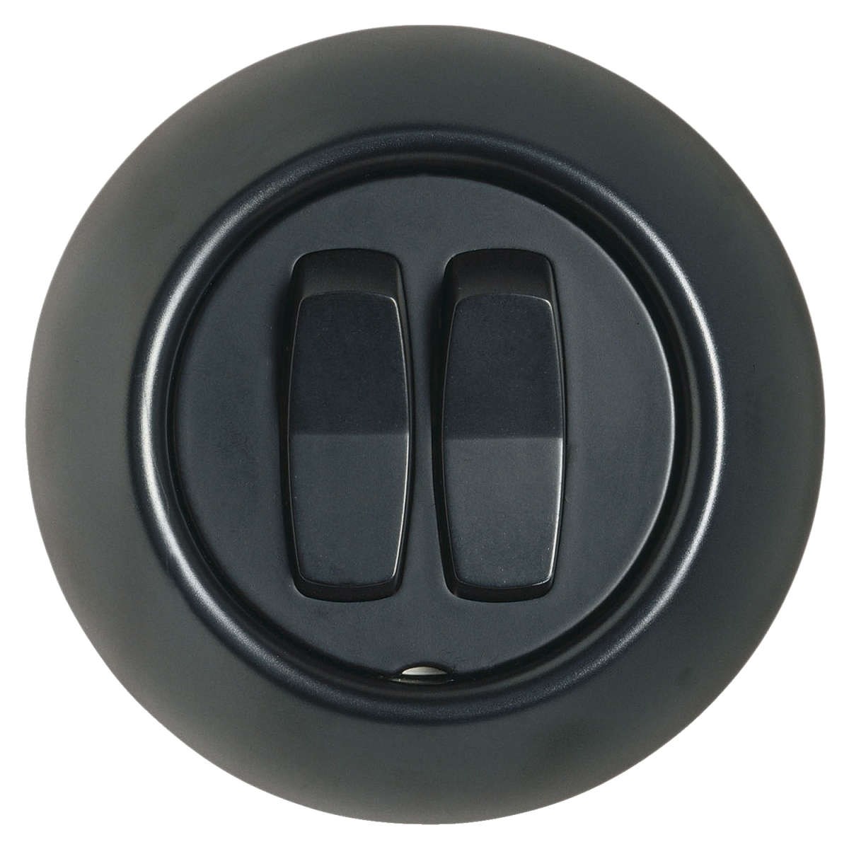 Strömbrytare Renova Kron,Svart