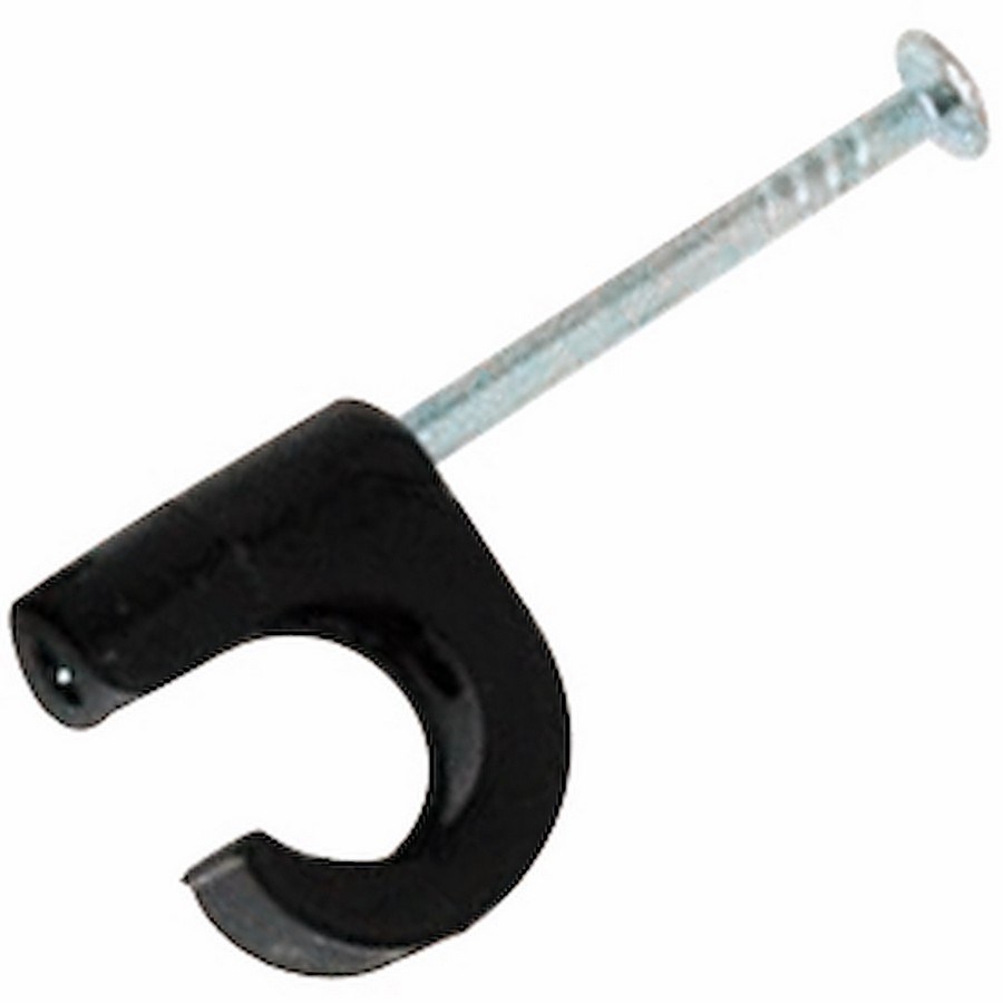 Spikklammer Kontaktormotorskydd, 5,5-7,5a, 230v, Ip55 Svart Ø 14-20 mm, 35 mm 25 st