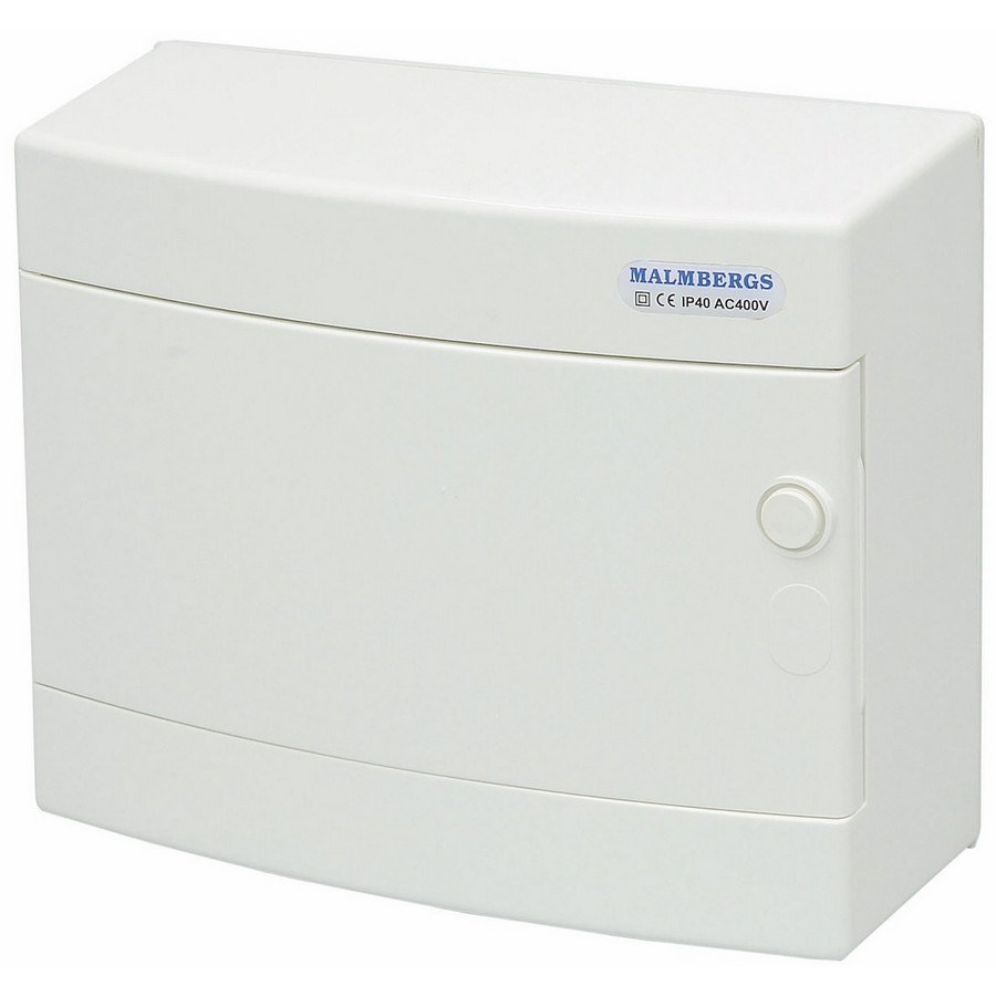 Normkapsling ABS-Plast 12 moduler, IP40