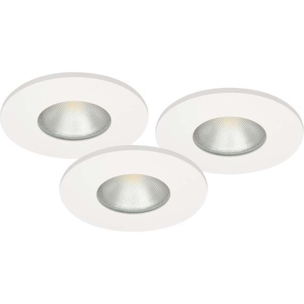Downlight Downlightset MD-315, LED 230V Vit IP44