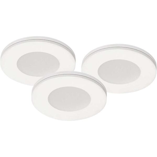 Downlight Downlightset MD-305, LED 9W 230V Vit, IP21