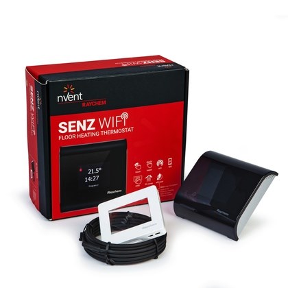 Golvtermostat Senz Wifi Med Touch, Svart