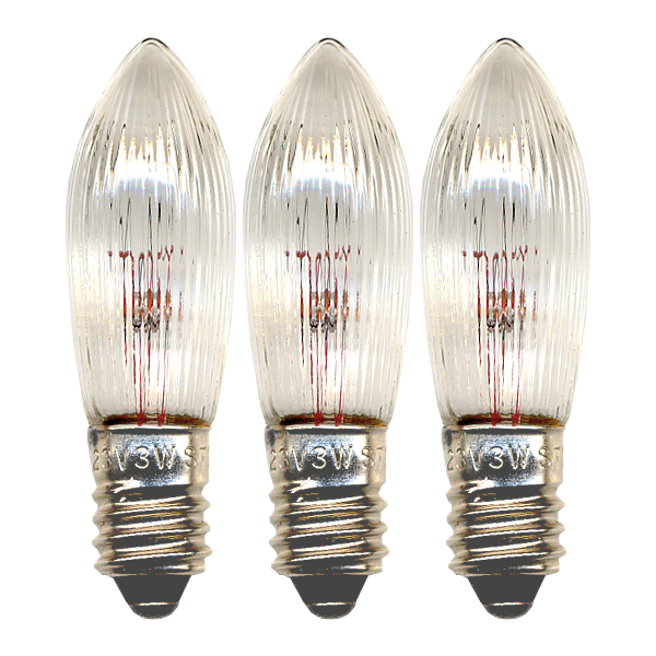 Reservlampa E10, 14lm, 3st