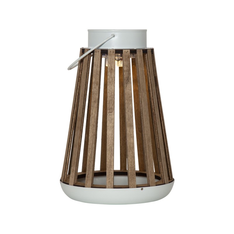 Solcellslykta Catania Beige