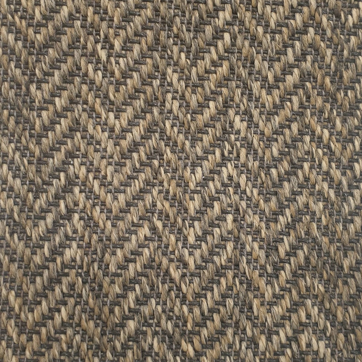 Heltäckningsmatta Herringbone 66 400cm, Brun