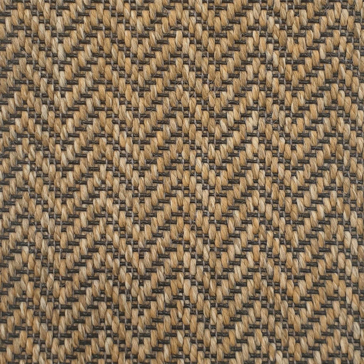 Heltäckningsmatta Herringbone 14 400cm, Gul