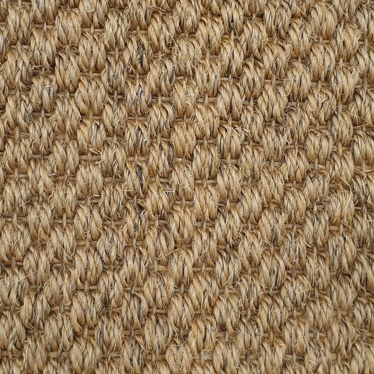 Heltäckningsmatta Sisal Hampa 9000 400cm, Gul