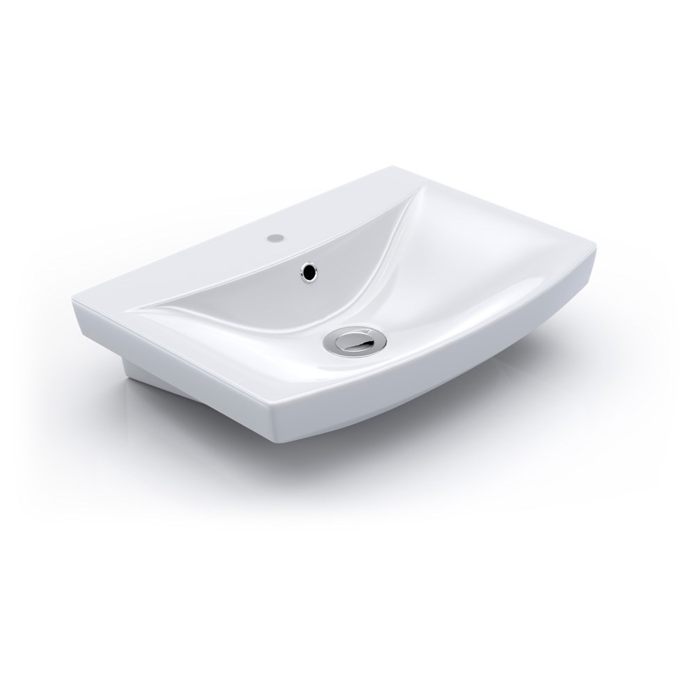 Handfat Carina 50x39cm, Vit