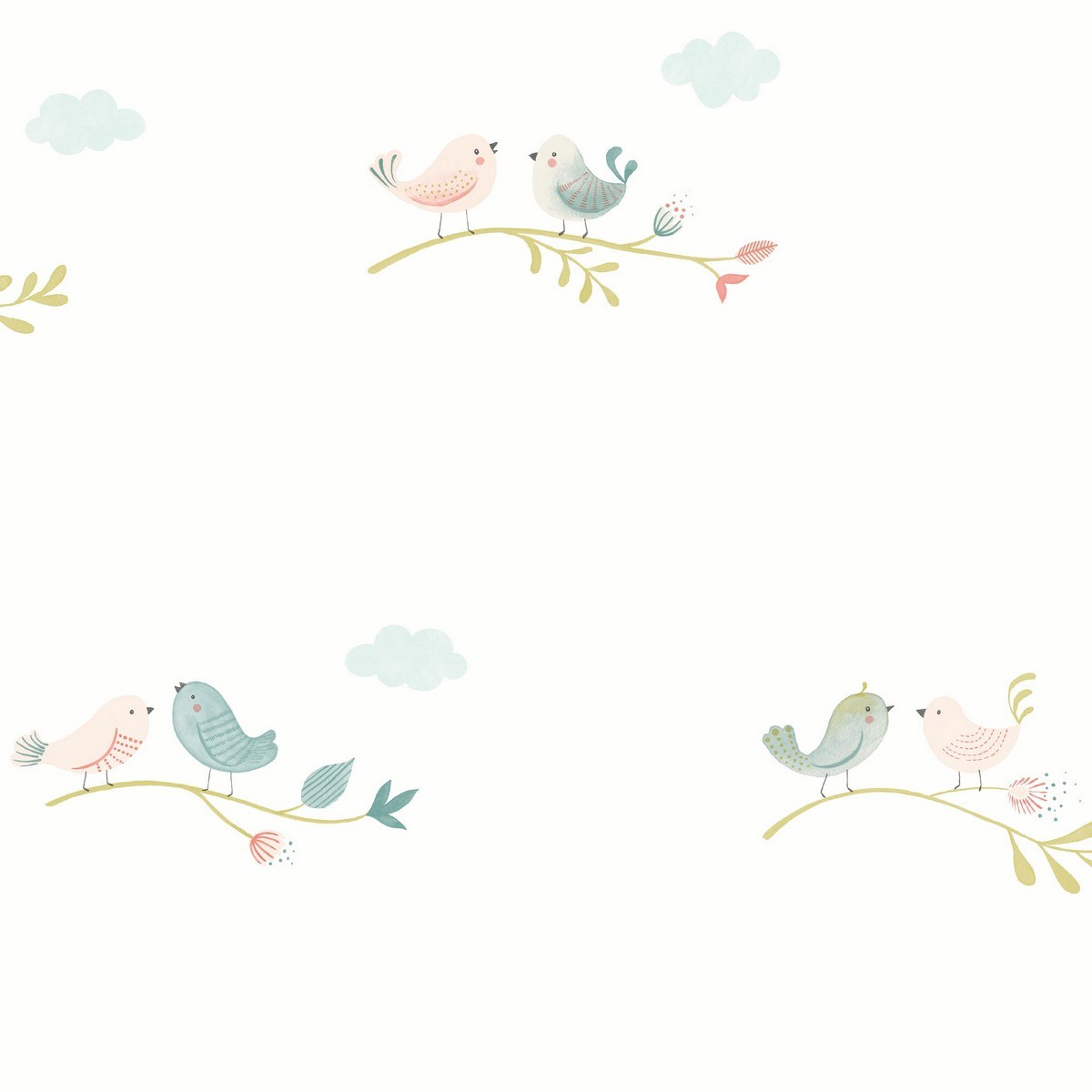 Tapet Rose & Nino Rose & Nino Rose Bleu / Rose Roni85586241